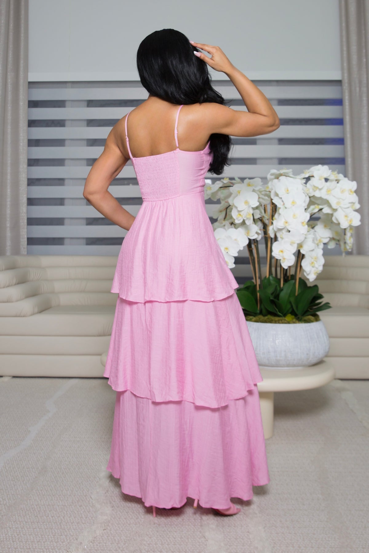 “Tiers Of Joy” Maxi Dress 🩷