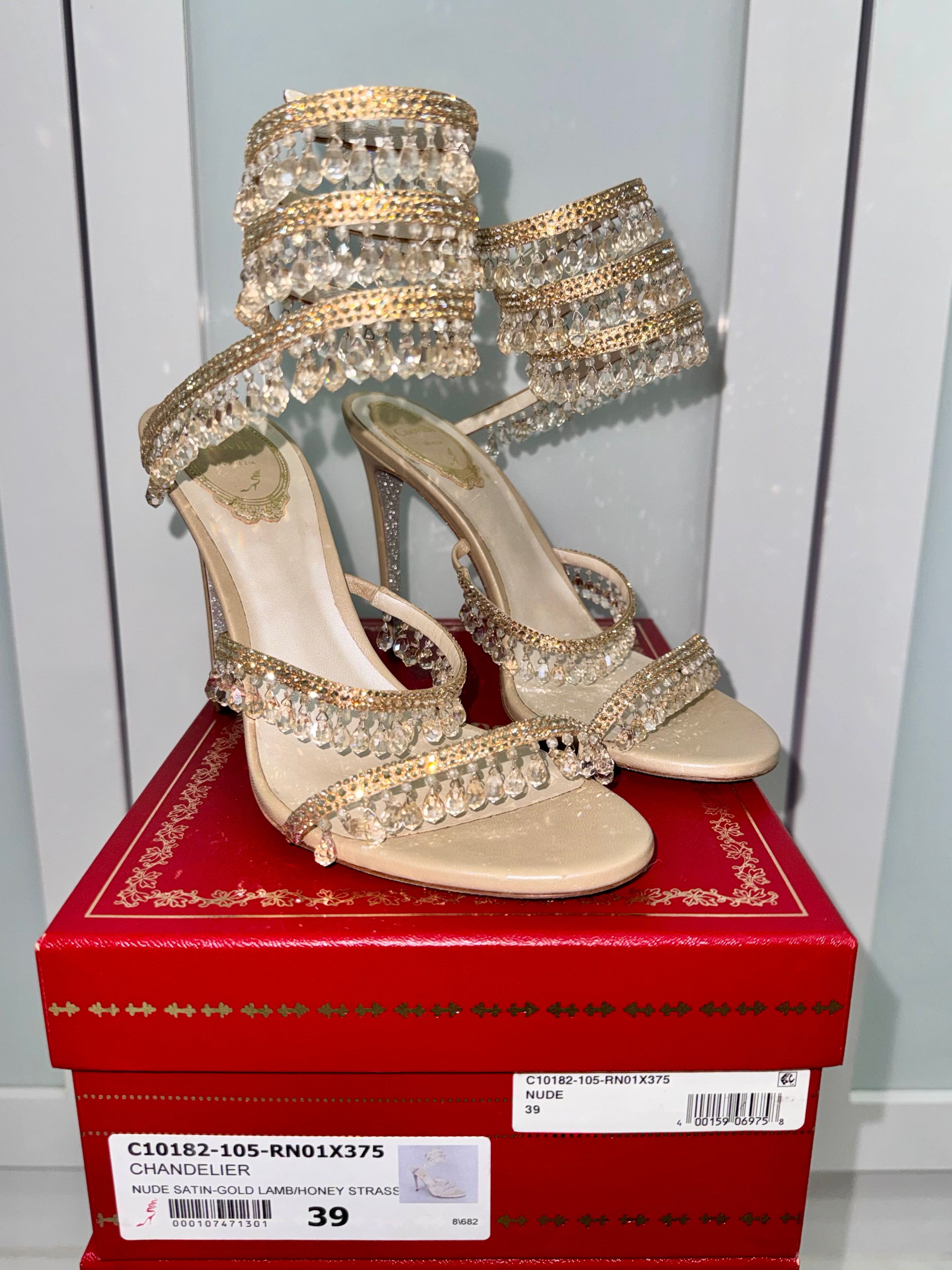 Rene Caovilla Chandelier Sandals ($2190)