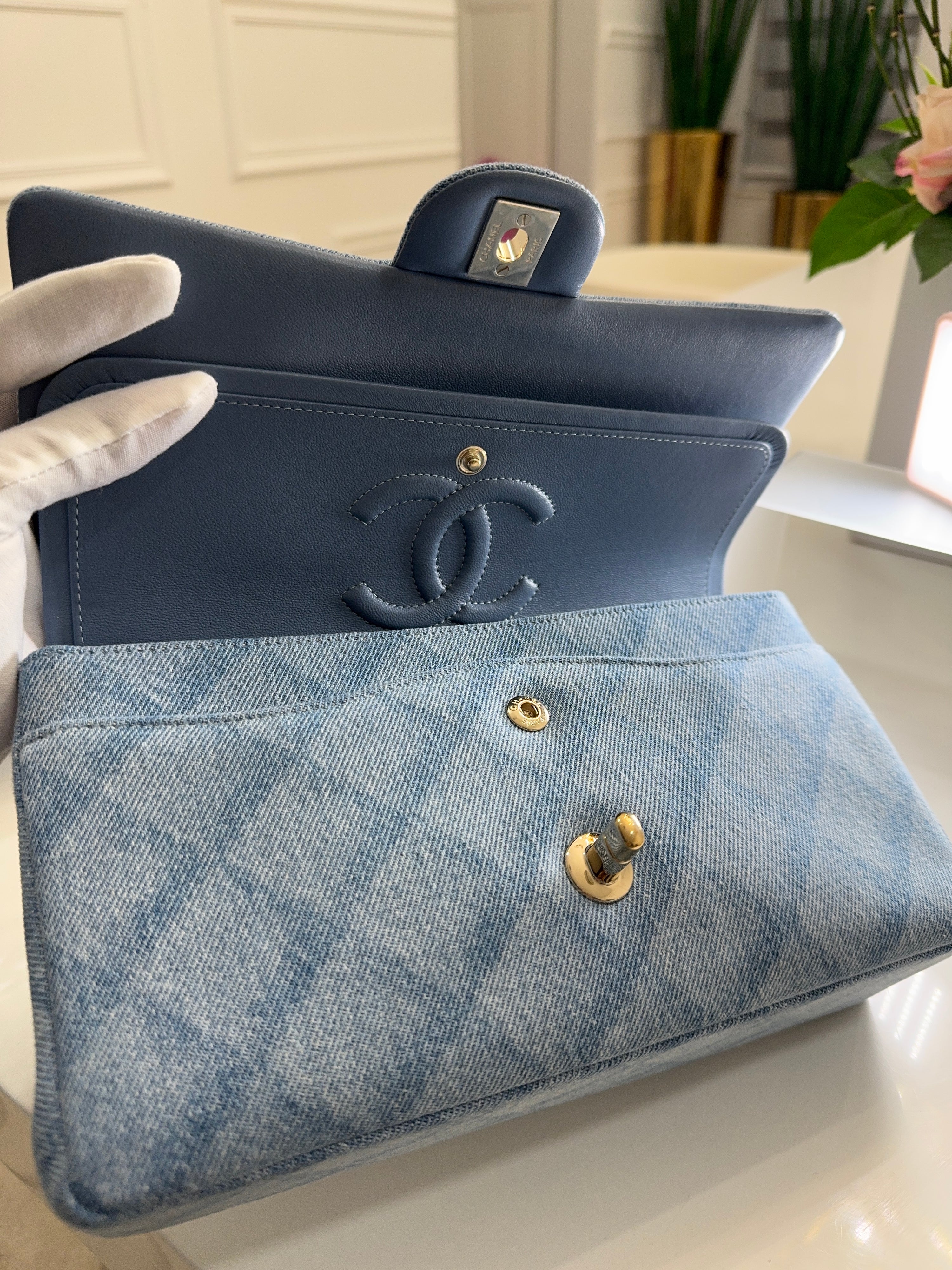 Chanel Denim Classic Flap