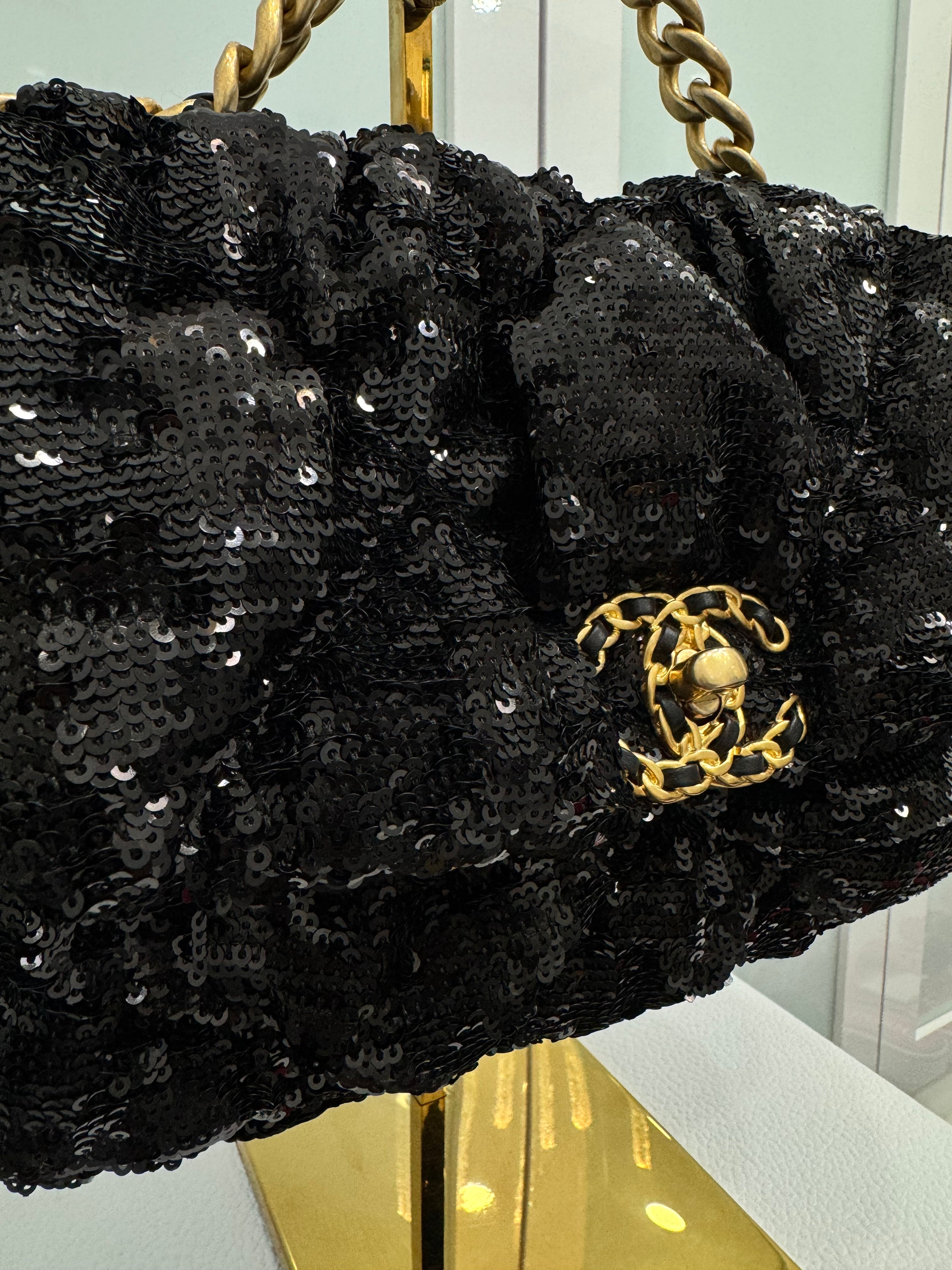 Chanel 19 Sequin Bag