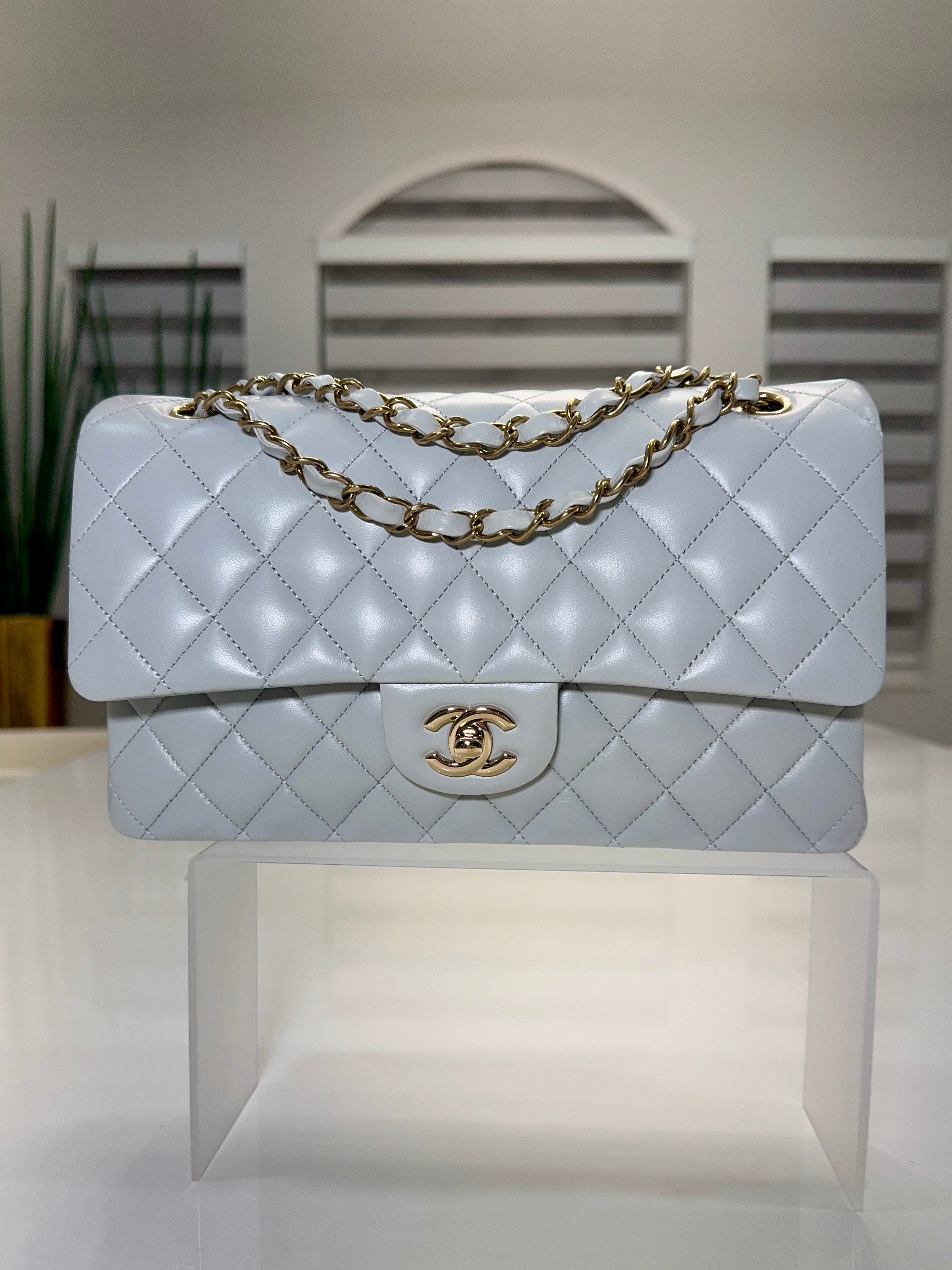 Chanel Lambskin Medium Double Flap