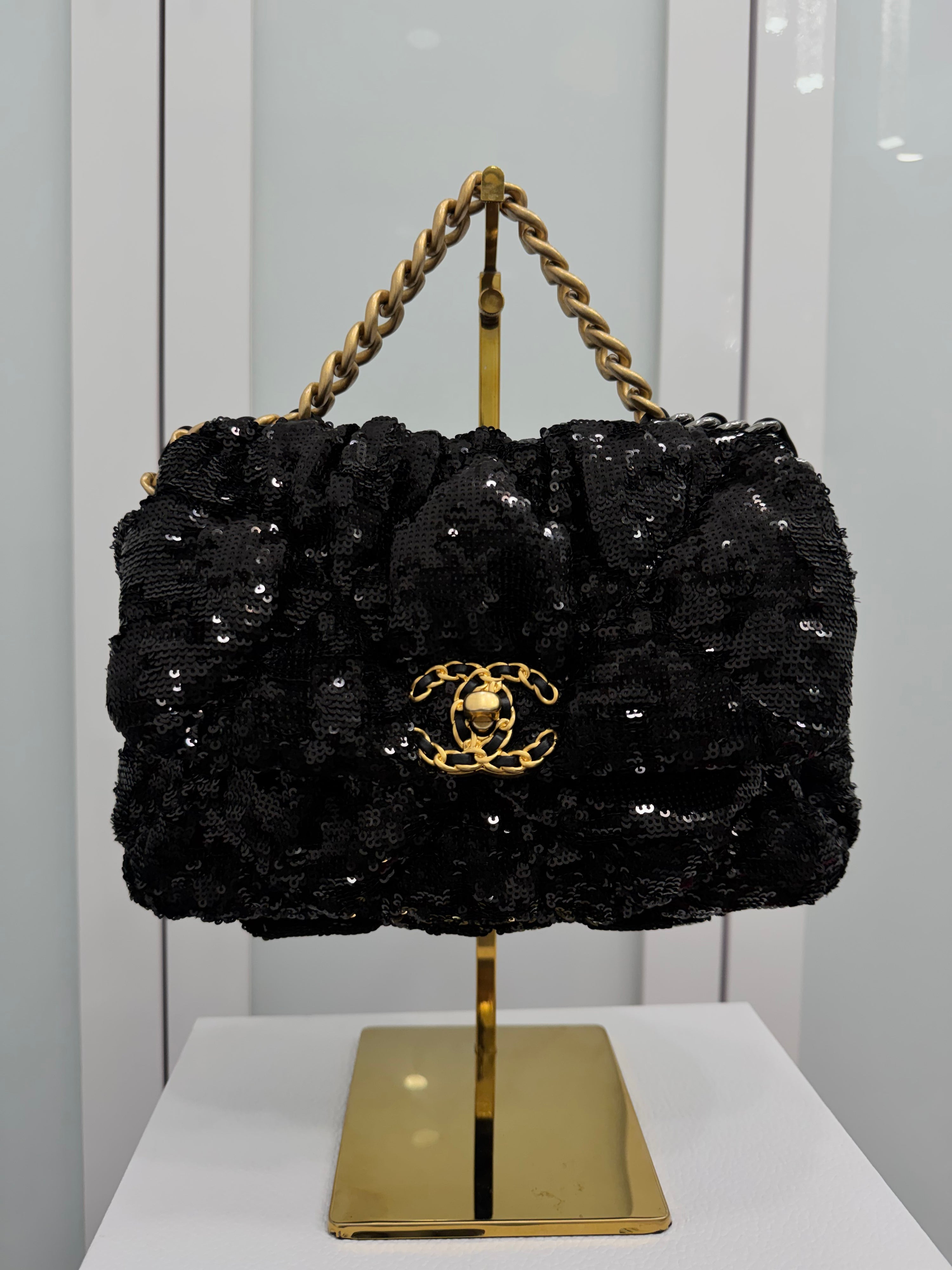 Chanel 19 Sequin Bag