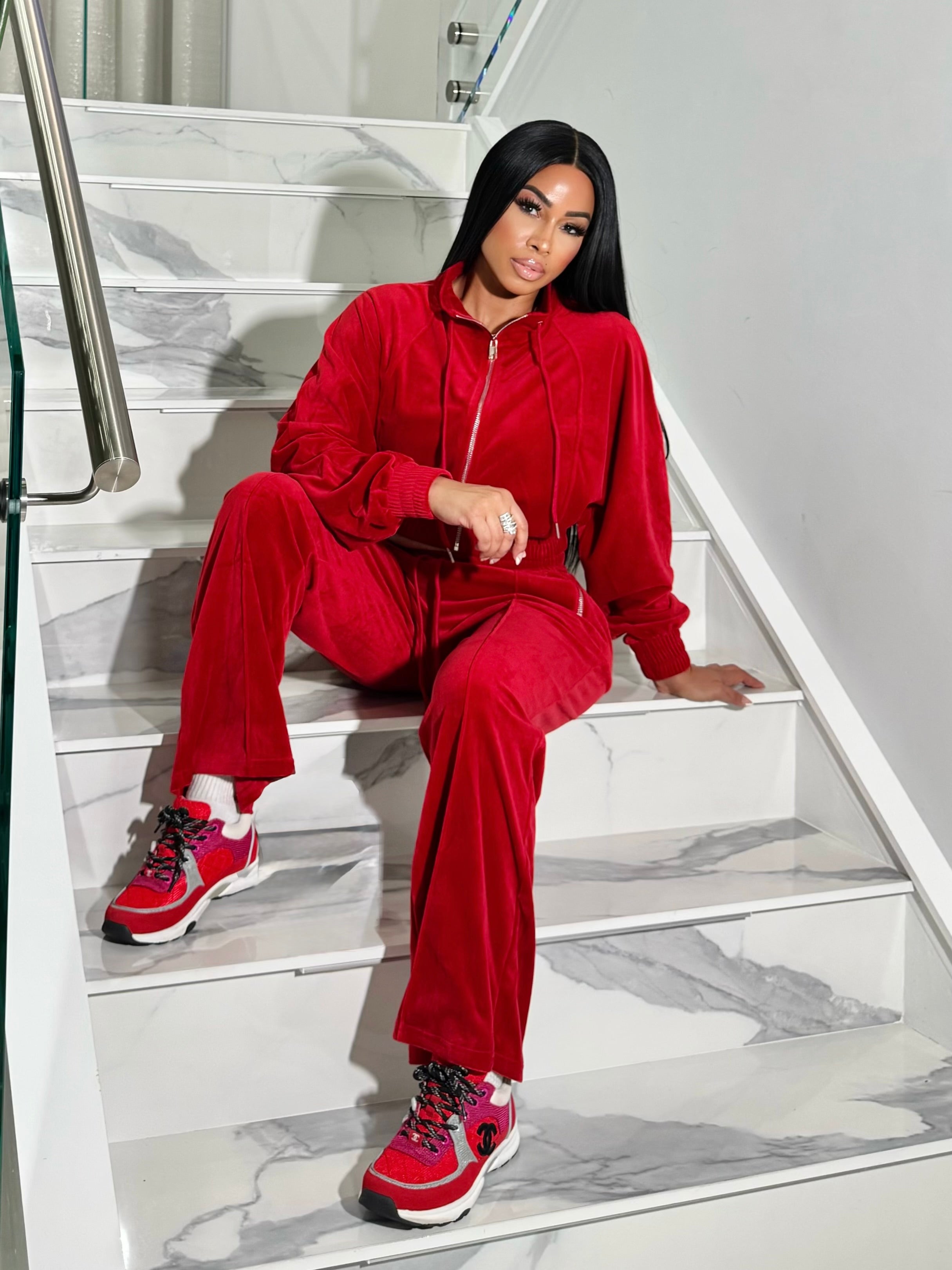 "Millionaire" Velour Tracksuit