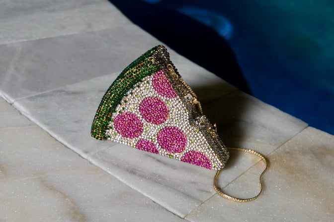 “Yummy” Rhinestone Bag 🩷💚