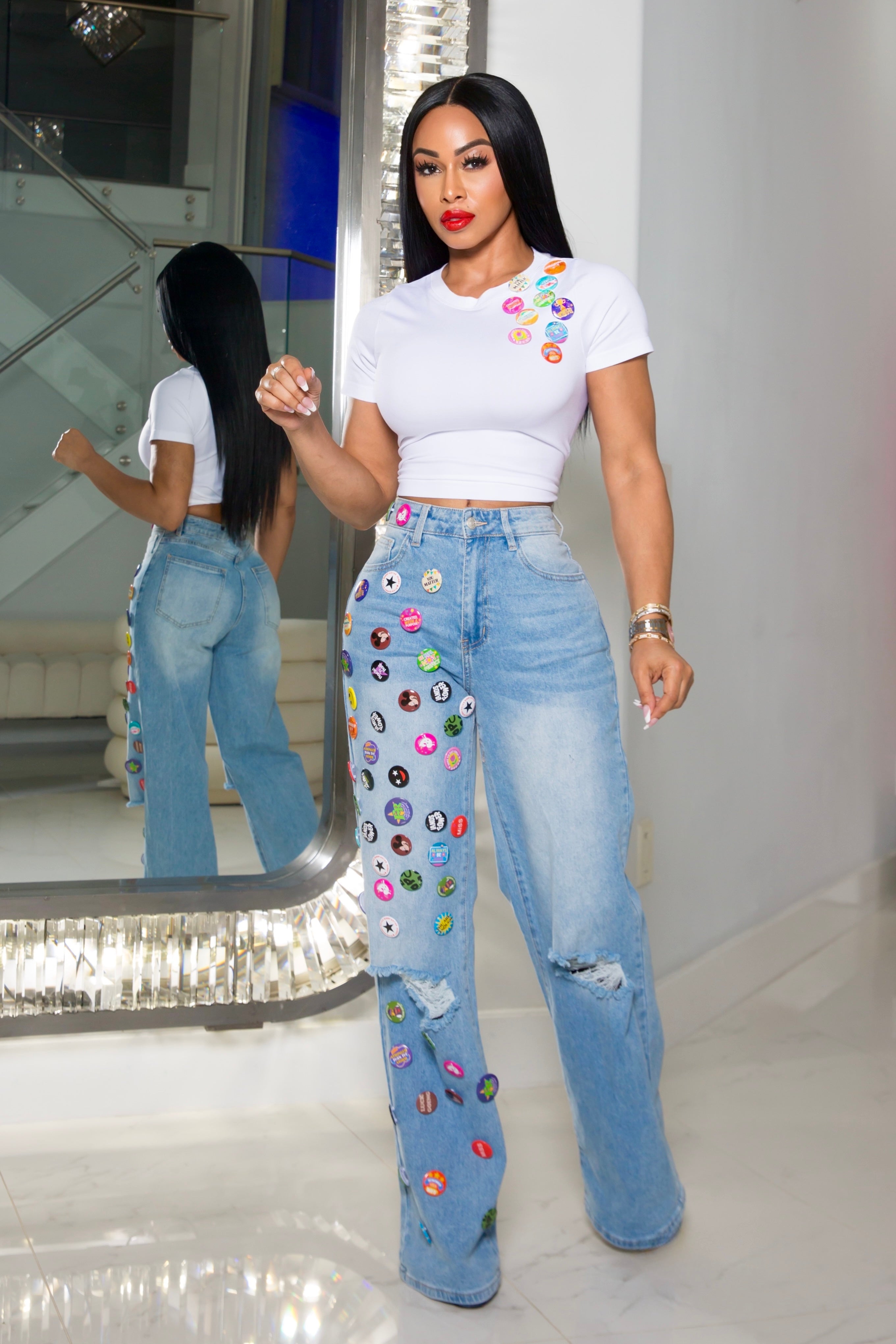 "Pin Up Girl" Jeans