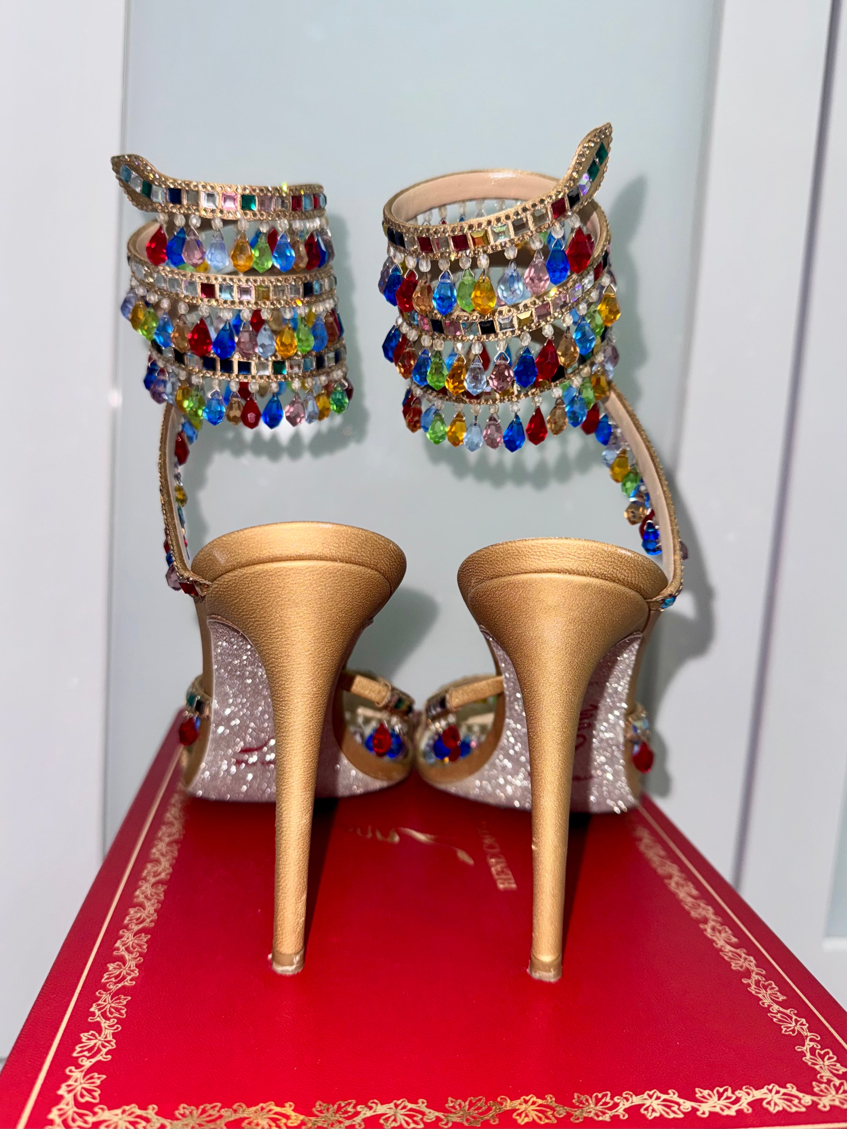 Rene Caovilla Chandelier Sandals ($2190)
