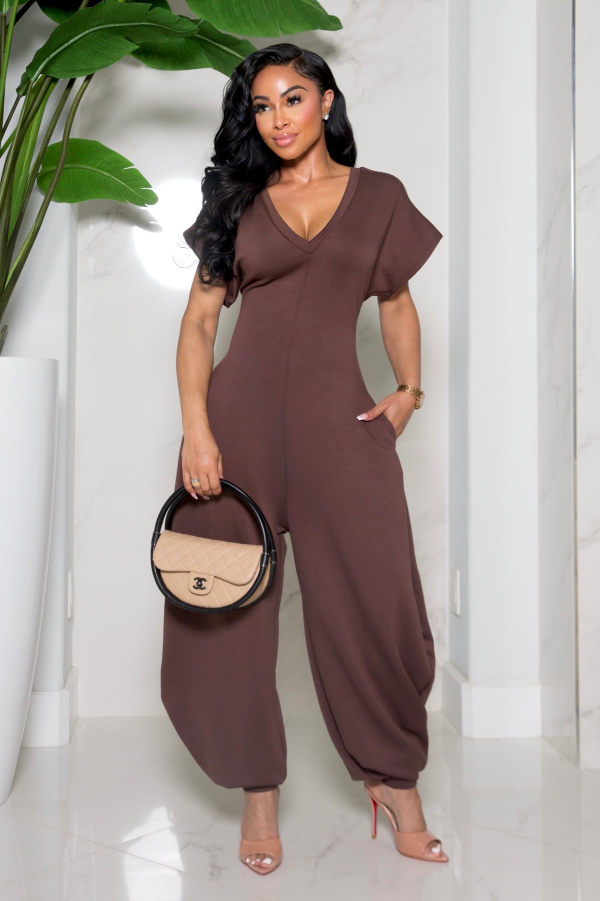 "Allure" Stretch Jumpsuit