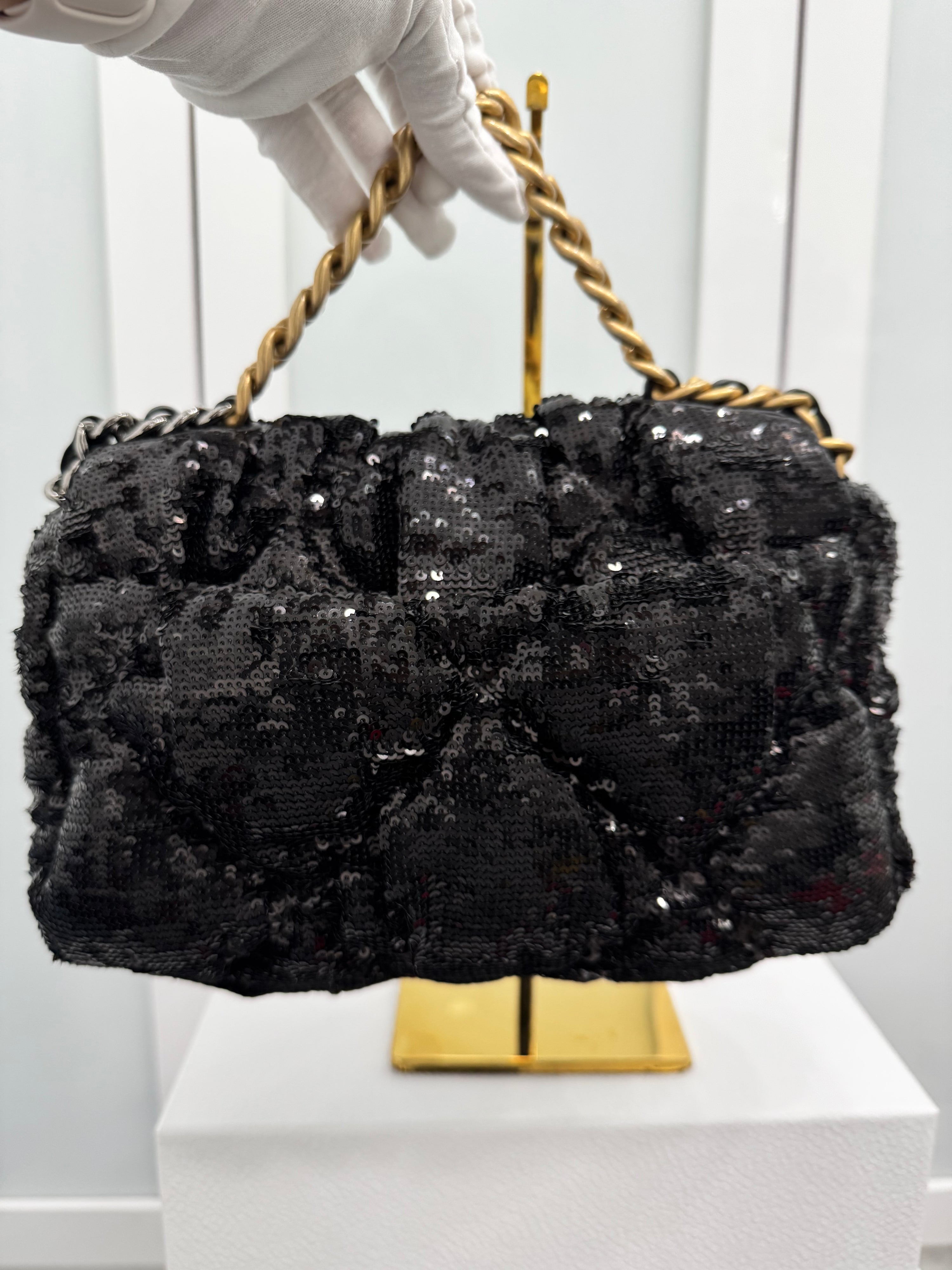 Chanel 19 Sequin Bag