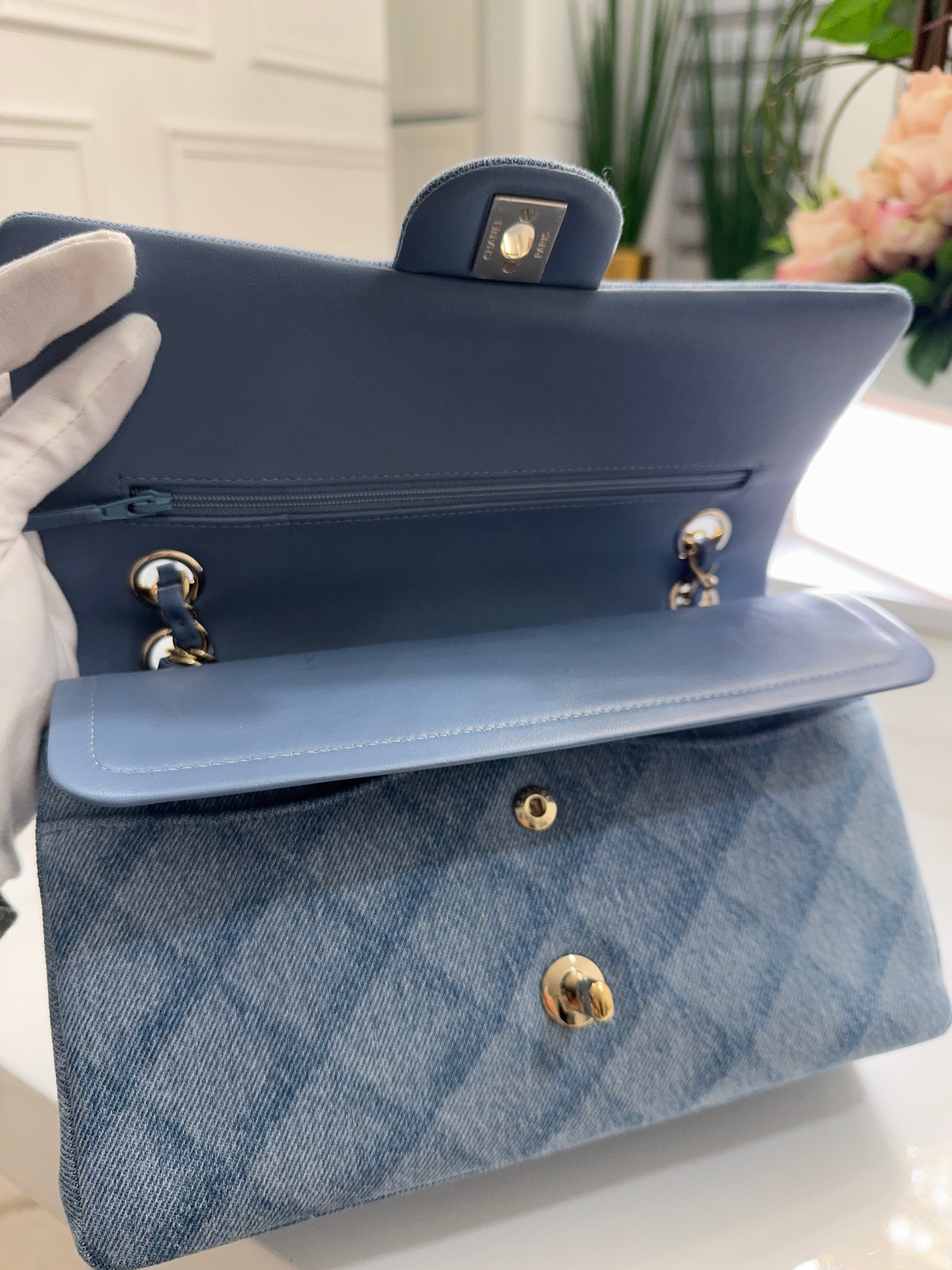 Chanel Denim Classic Flap