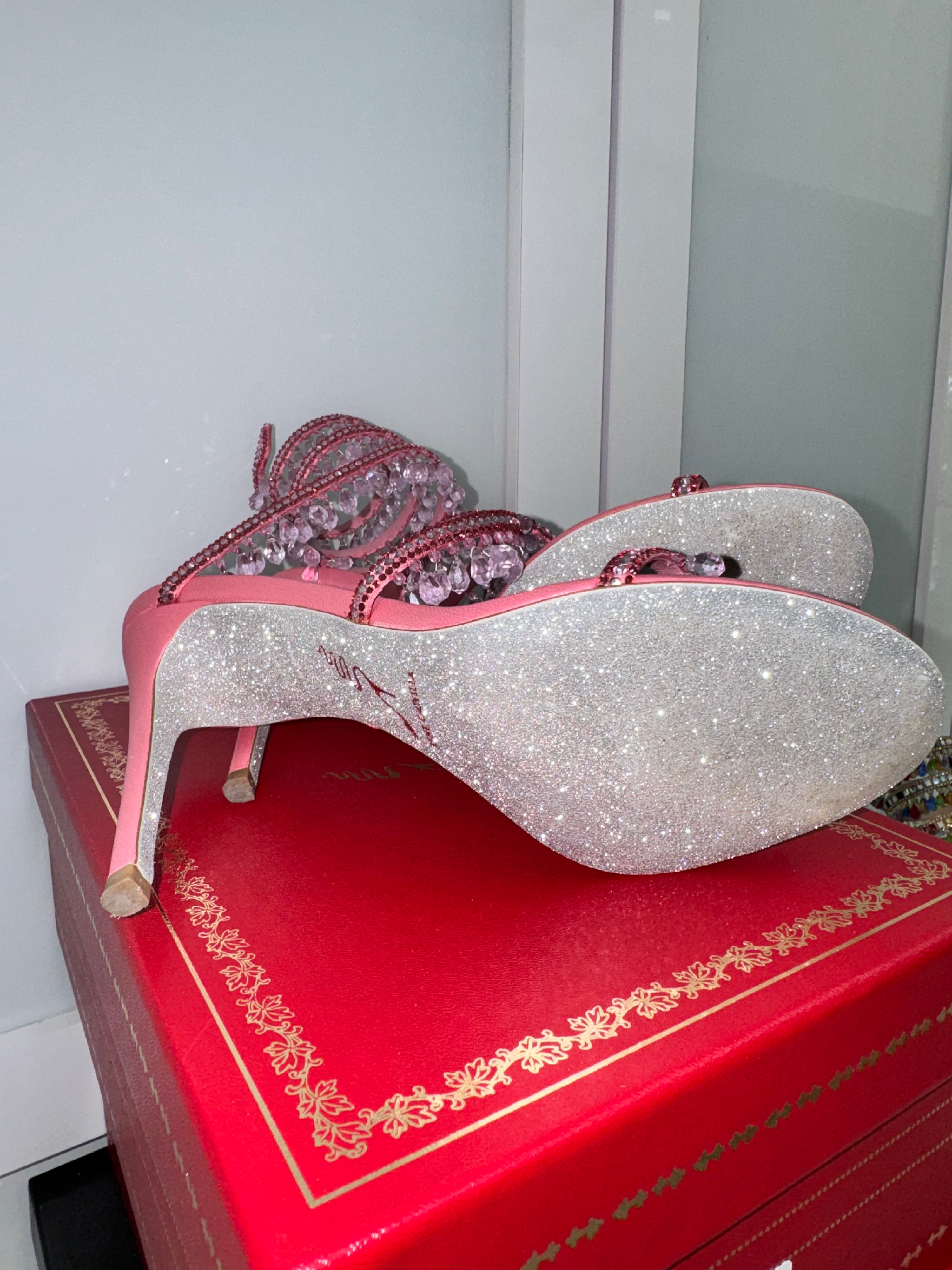 Rene Caovilla Chandelier Sandals ($2190)