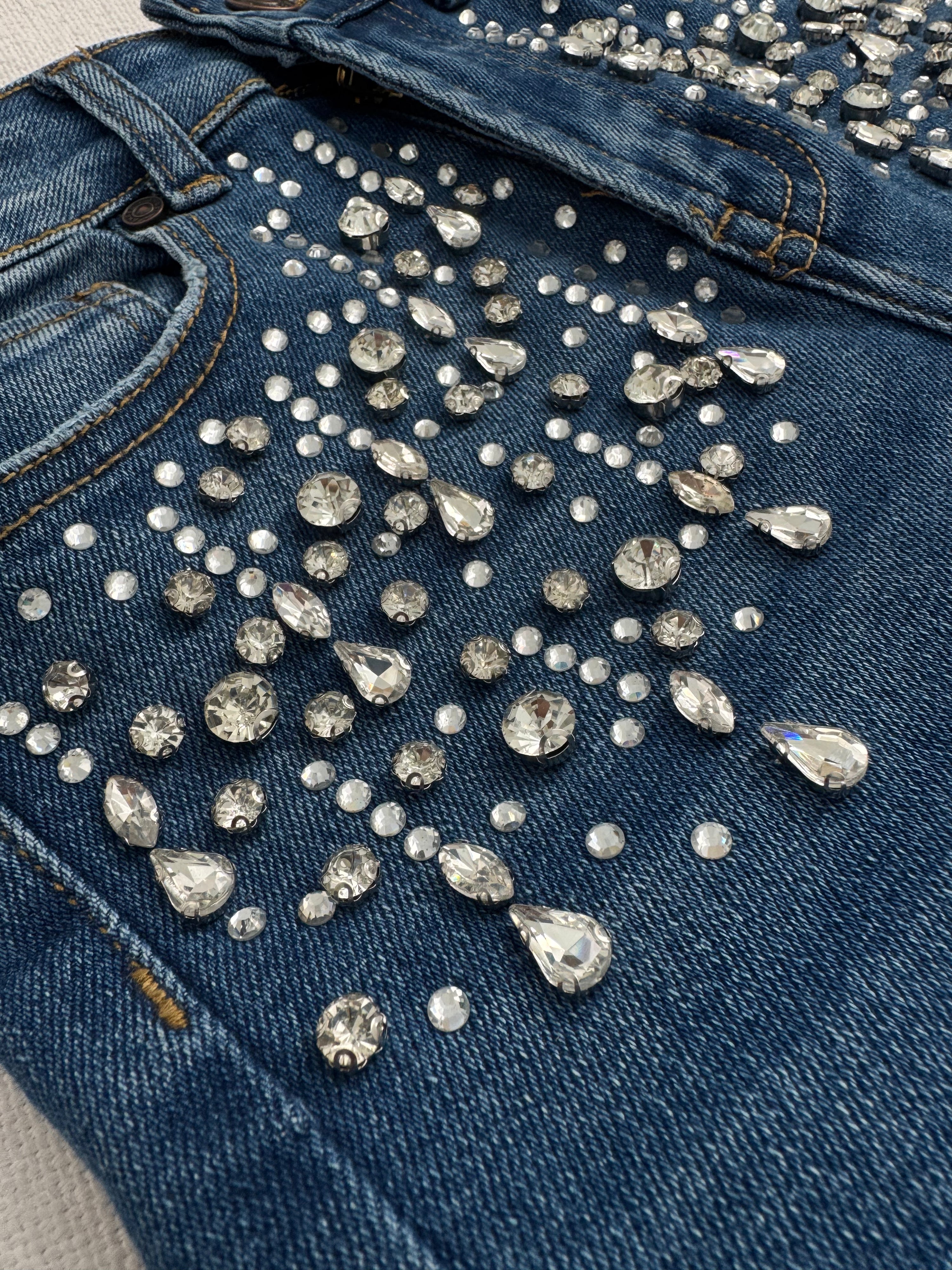 “Bejeweled” Embellished Jeans