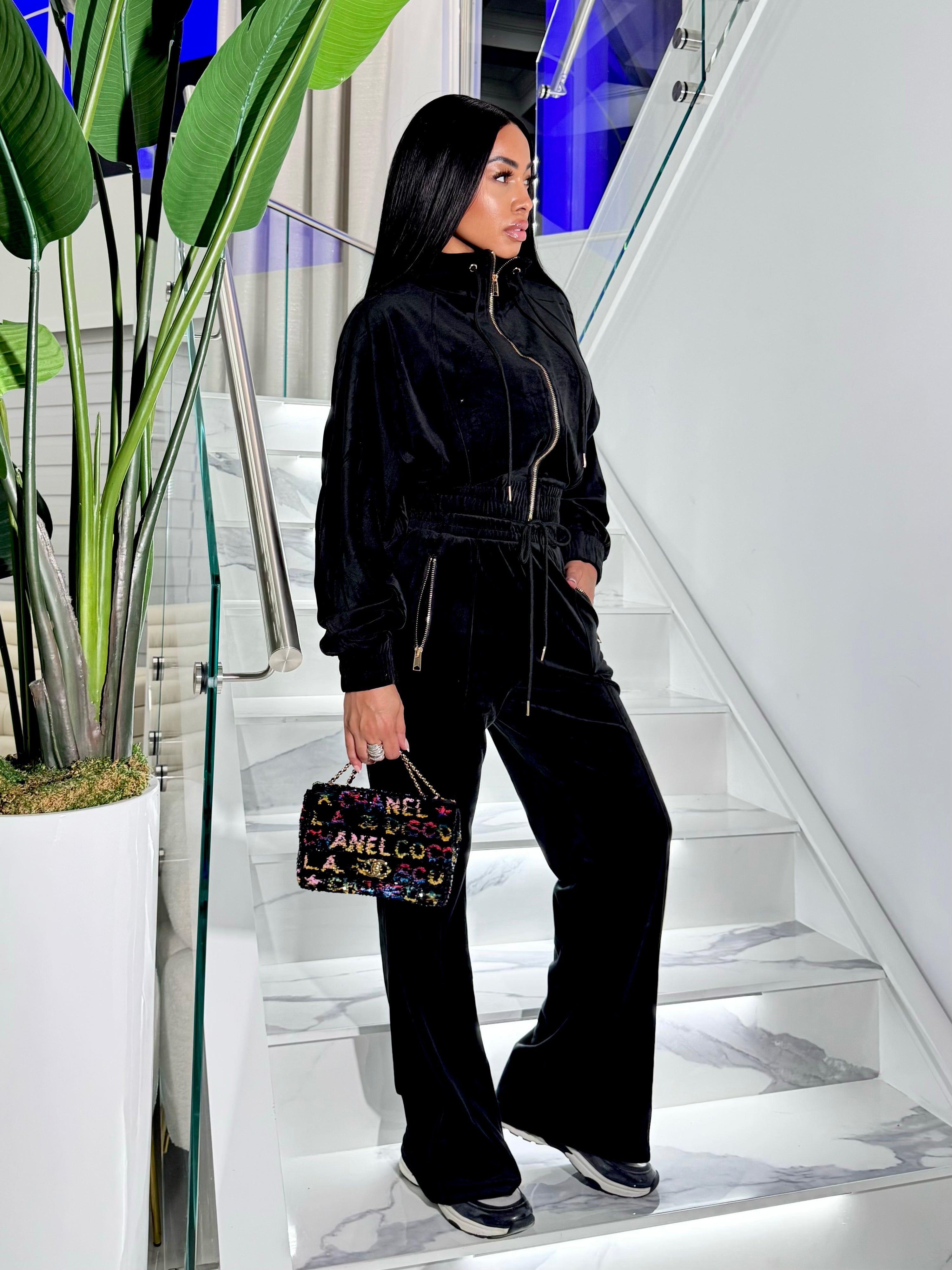 "Millionaire" Velour Tracksuit